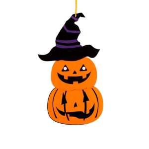 Cartel  Halloween personajes vertical - Imagen 3