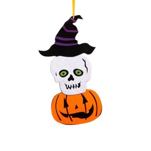 Cartel  Halloween personajes vertical - Imagen 4
