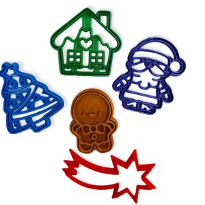 Cortantes navideños x 1