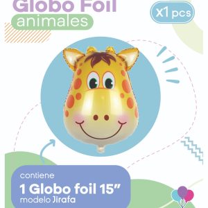 Globo Jirafa 15" Blister x1