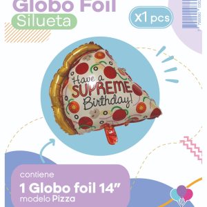 Globo Pizza 14" Blister x1