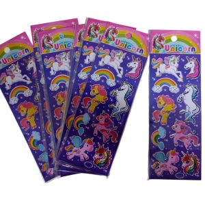 Sticker Personaje Economico Unicornio x1