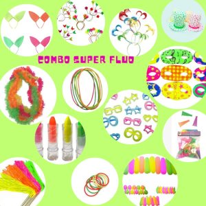 Combo SUPER FLUO para 100 personas