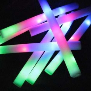 Cloned Barras luminosas 3 LEDS de goma espuma (Rompecoco) x 50