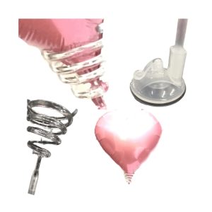 Soporte Resorte con base para Globos (60cm) x1