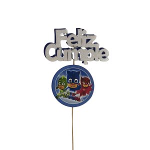 Cartel De Feliz Cumple Pj Masks x 1