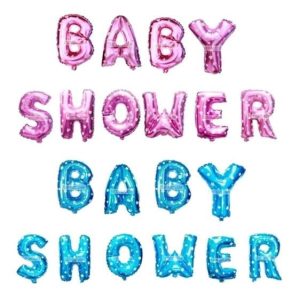 Cartel De Baby Shower Globo x 1
