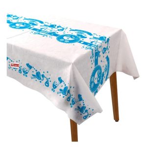 Mantel Rectangular Baby Shower Celeste x1