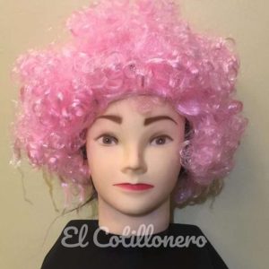 Peluca Payaso De Un Color x1 - Imagen 3