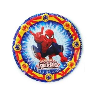 Plato de Spiderman (Hombre Araña) x8