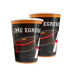 Vaso Polipapel Egresados x8