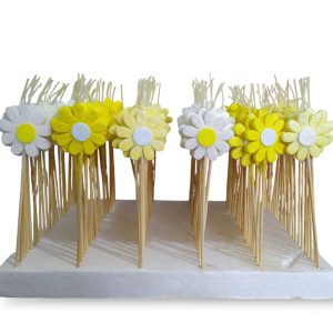 Vela de flor margarita x1