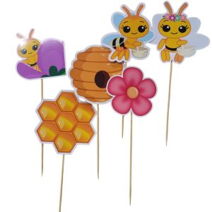 Topper abejita x6pcs