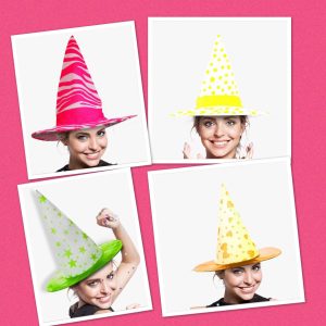 Bruja fluor base blanca  x 5