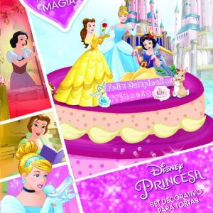 accesorios para torta de las princesas x 7