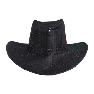 Sobrero Cowboy Vaquero con Lentejuelas x1 - Imagen 3