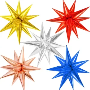 Globo estrella 4D x 1