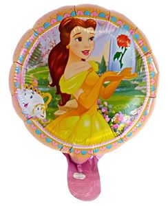 Globo metalizado Princesa Bella 10" x1