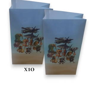 Bolsita de papel brainrot italiano (tralalerotralala) x10