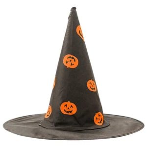 Sombreros de Bruja Halloween Calabaza x1