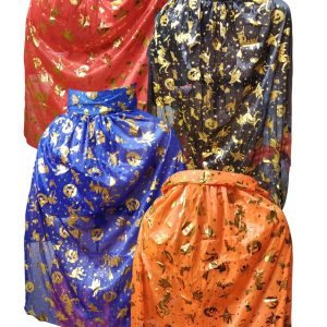 Capa de Bruja Estampada (80cm) x1