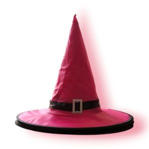 Sombreros de Bruja con Hebilla x1