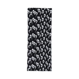 Sorbete papel estampado calavera x24