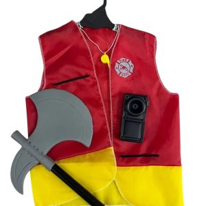 Disfraz infantil de bombero x1