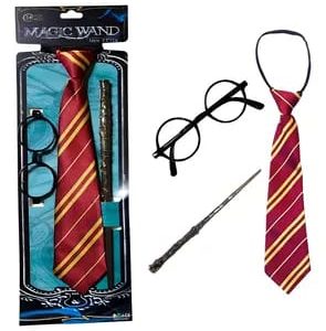 Set Harry Potter (Anteojos, Varita y Corbata) x1