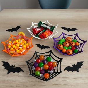 Caramelera telaraña 3d (varios colores) x1