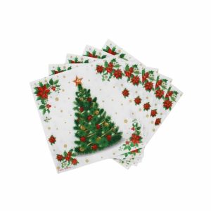 Servilletas arbol de navidad x20