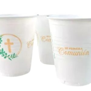 Vasos Descartables "mi primera comunión" x10