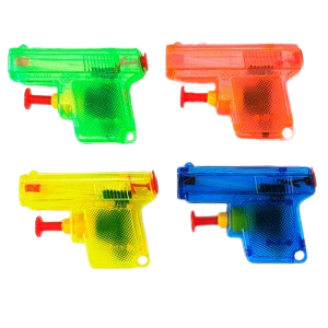 Pistolitas de agua peques x4
