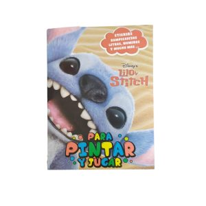Libro infantil para pintar de stitch x1