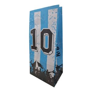 Bolsita de papel estampada Messi 10 x10