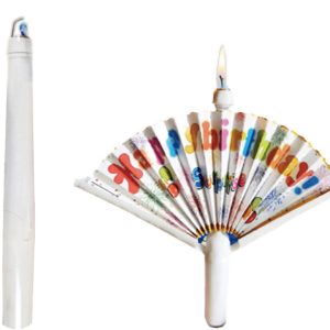 Vela musical abanico x1