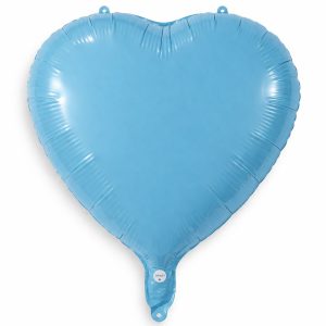 Globo Corazón Nude 18" x1 - Imagen 5