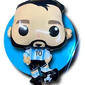 Globo silueta messi x1