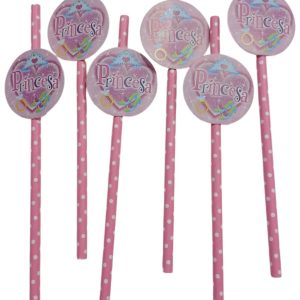 Sorbete con aplique de princesa x6