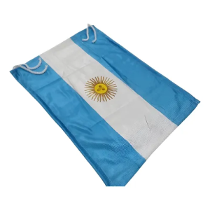 Bandera argentina de tafeta 140x80cm