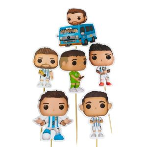 Topper funco pop seleccion argentina x6