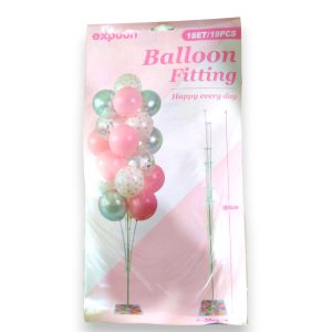 Set porta globos 185x20cm x1