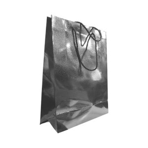 Bolsa de regalo c/manija metalizada (32x26x10) x1