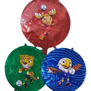 Globo mascota del mundial 2026 18" x1