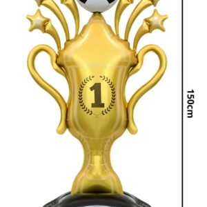Globo Silueta Trofeo de Futbol x1