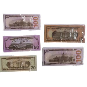 Billetes didacticos dolares (10-100) x100