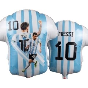 Globo silueta camiseta messi x1
