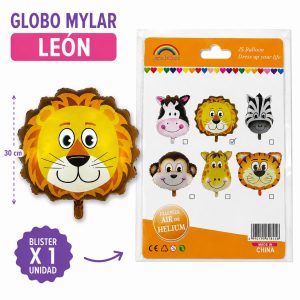 Globo Leon 30cm Blister X1