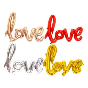 Globo metalizado love 21" x1