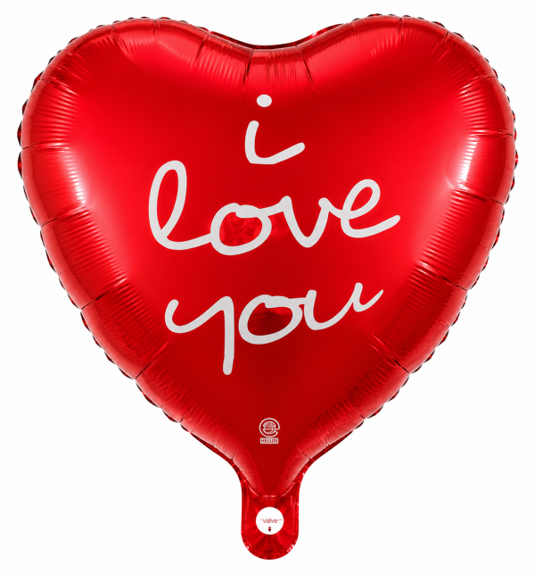 globo i love you rojo